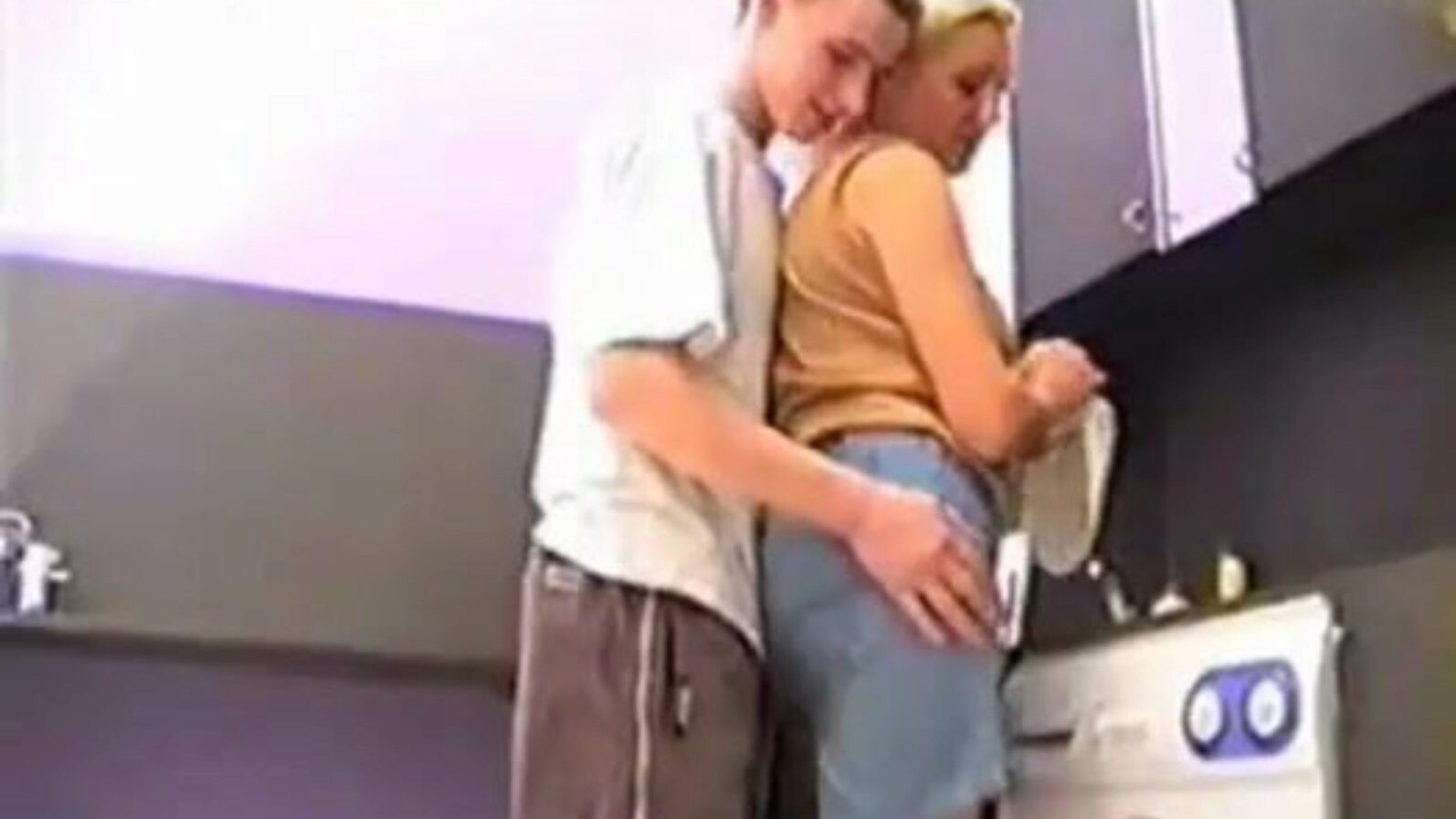 Russian Mama Stuffed In Kitchen 2010